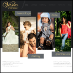 Screen shot of the VASKO Photography website.