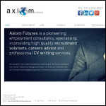 Screen shot of the Axiom Futures website.