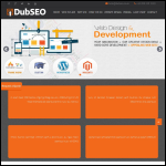 Screen shot of the DubSEO website.