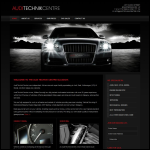 Screen shot of the Audi Technik Centre website.