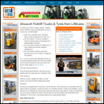 Screen shot of the Lift 4 Less Ltd website.