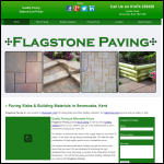 Screen shot of the Flagstone Paving Ltd website.
