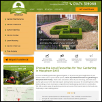 Screen shot of the Gardening Services Meopham website.