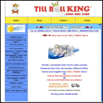 Screen shot of the Till Roll King Ltd website.