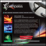Screen shot of the Compass Cabling Systems Ltd website.