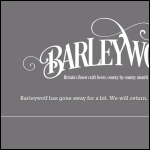 Screen shot of the barleywolf website.