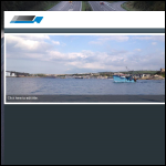 Screen shot of the Devon Boat Transport website.