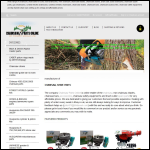 Screen shot of the Chainsaw Parts Online website.
