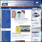 Screen shot of the Rooflights & Glazing UK Ltd website.