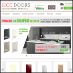 Screen shot of the Hot Doors website.