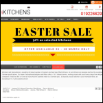 Screen shot of the ikitchens and renovations Ltd website.