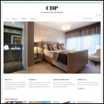 Screen shot of the Cleveden Design Partnership website.