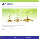 Screen shot of the JSP Credit Management website.