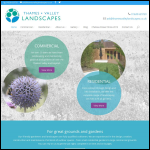 Screen shot of the Thames Valley Landscapes website.