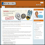 Screen shot of the RDA Recycling Ltd website.