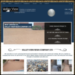 Screen shot of the Valley View Resin Company Ltd website.