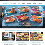 Screen shot of the Cartmell design website.
