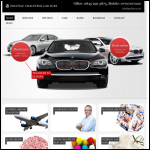 Screen shot of the Prestige Chauffeur Car Hre website.