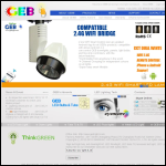 Screen shot of the Gebright Optoeletronic Ltd website.