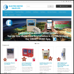 Screen shot of the Electric Meter Sales website.