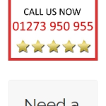 Screen shot of the Call Out Plumbers website.