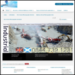 Screen shot of the Aerial Photography Scotland website.