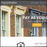 Screen shot of the My Caretaker website.