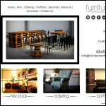 Screen shot of the Furniture On The Move website.