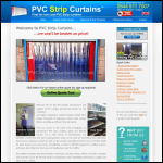 Screen shot of the Pvc-Strip-Curtains website.