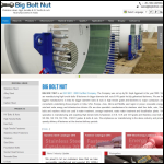 Screen shot of the Big Bolt Nut website.