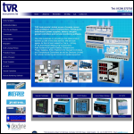 Screen shot of the TVR Instruments Ltd website.