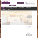Screen shot of the Plenty of Kitchens & Bedrooms Ltd website.