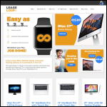 Screen shot of the Lease Loop Computer Leasing website.