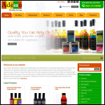 Screen shot of the Adesso Foods website.