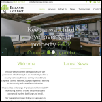 Screen shot of the Empress Connect Ltd website.