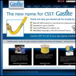 Screen shot of the Gastite UK website.