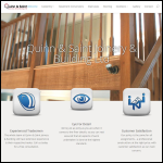 Screen shot of the Quinn & Saint Joinery & Building Ltd website.