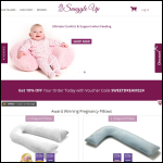 Screen shot of the PregnancyPillows.net website.