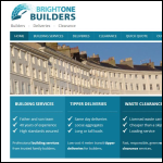 Screen shot of the Bright One Builders website.