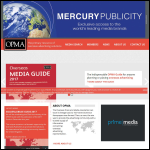 Screen shot of the Overseas Press & Media Association website.