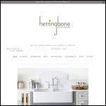 Screen shot of the Herringbone Kitchens website.