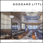 Screen shot of the Goddard Littlefair website.