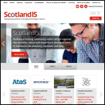 Screen shot of the ScotlandIS website.