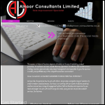 Screen shot of the Alnoor Consultants Ltd website.