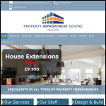 Screen shot of the Property Improvement Centre website.