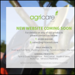 Screen shot of the Agricare website.