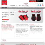 Screen shot of the Redbacks Cushioning Ltd website.