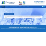 Screen shot of the A1 Engineering Solutions Ltd website.