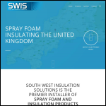 Screen shot of the Spray Insulation Cornwall Ltd website.