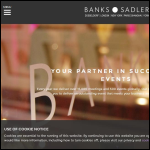 Screen shot of the Banks Sadler Ltd website.